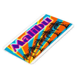 Malibu 5 Palmboom Magnet Magneet