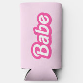 Malibu Babe, Malibu roze vrijgezellenbruid Seltzer Blikjeskoeler (Voorkant)