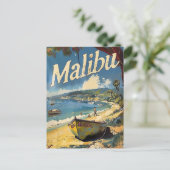 Malibu Beach  Briefkaart (Staand voorkant)