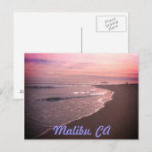 Malibu Beach Briefkaart (Voorkant / Achterkant)