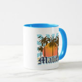 Malibu Beach California CA Mok (Voorkant rechts)