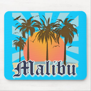 Malibu Beach California CA Muismat