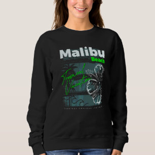 Malibu Beach California Novelty Graphic T - shirts