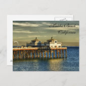 Malibu Beach, Californië Briefkaart (Voorkant / Achterkant)