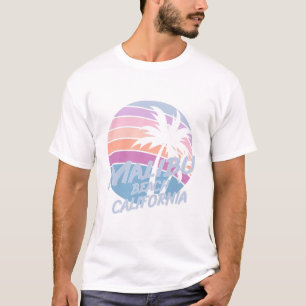 Malibu Beach Californië T-shirt