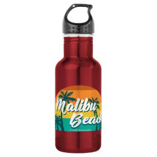 Malibu Beach Californië Waterfles