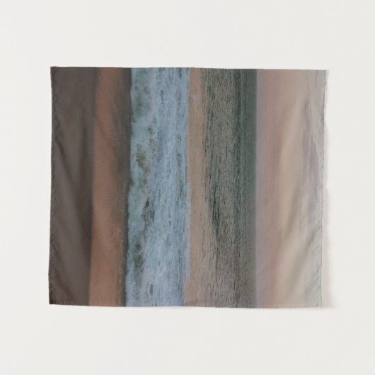 Malibu Beach Crashing Waves Wandkleed (Voorkant (horizontaal))