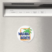 Malibu Beach Palm Tree Magneet (Insitu (Vaatwasser))