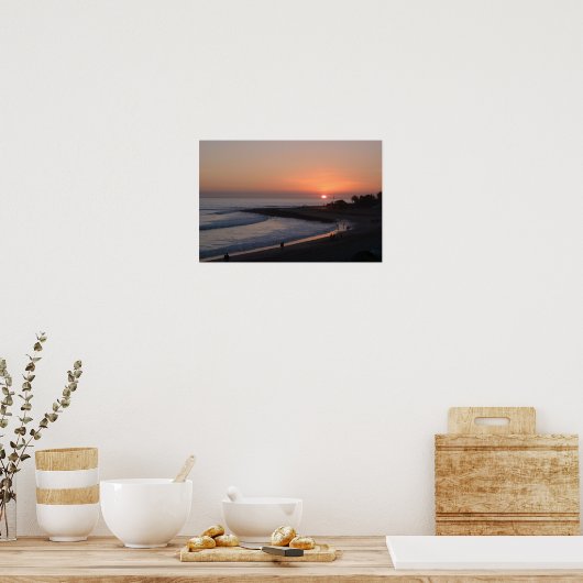 Malibu Beach Poster (Keuken)