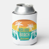 Malibu Beach Retro Blikjeskoeler (Blikje Voorkant)