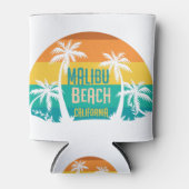 Malibu Beach Retro Blikjeskoeler (Voorkant)