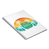 Malibu Beach Retro Notitieboek (Rechterzijde)