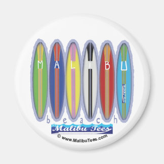 Malibu Beach Surfboards Magneet
