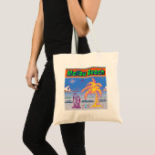 "Malibu Beach" Surfer Bag Tote Bag (Voorkant (product))