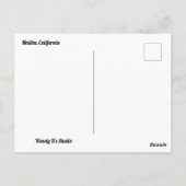 Malibu Briefkaart (Achterkant)