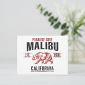 Malibu Briefkaart (Staand voorkant)