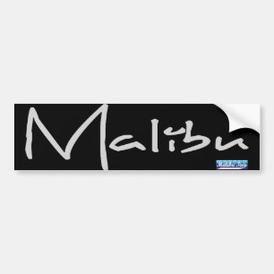 Malibu Bumpersticker