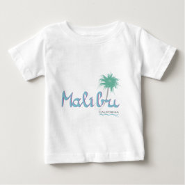Malibu, CA Cute Baby T-shirt