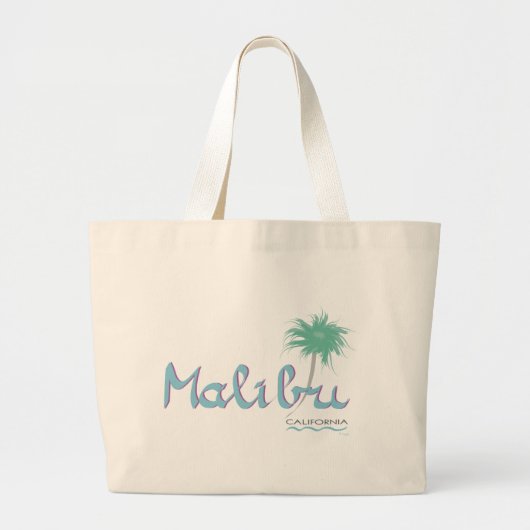 Malibu, CA Grote Tote Bag (Voorkant)