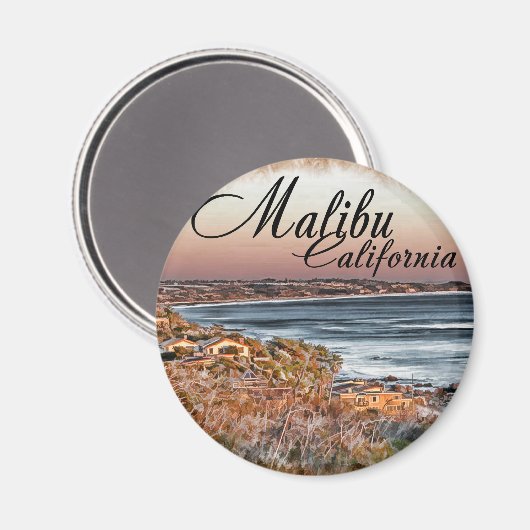 Malibu CA Magneet (Voorkant / Achterkant)