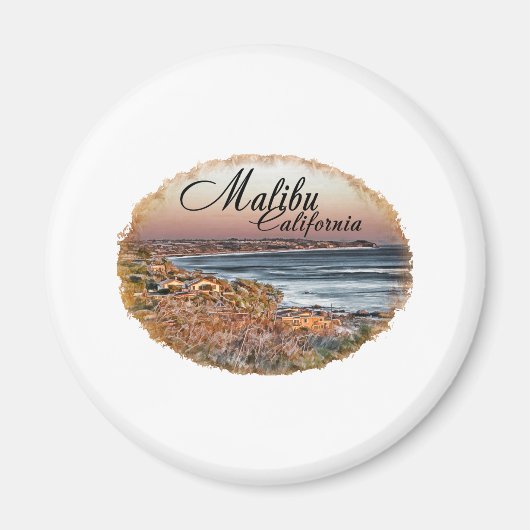 Malibu CA Magneet (Voorkant)