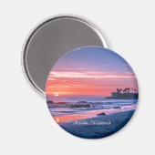 Malibu, CA pittoreske foto Magneet (Voorkant / Achterkant)