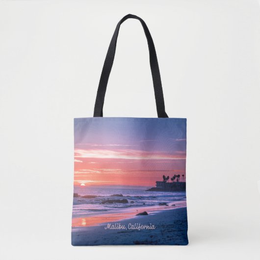 Malibu, CA pittoreske foto Tote Bag (Voorkant)