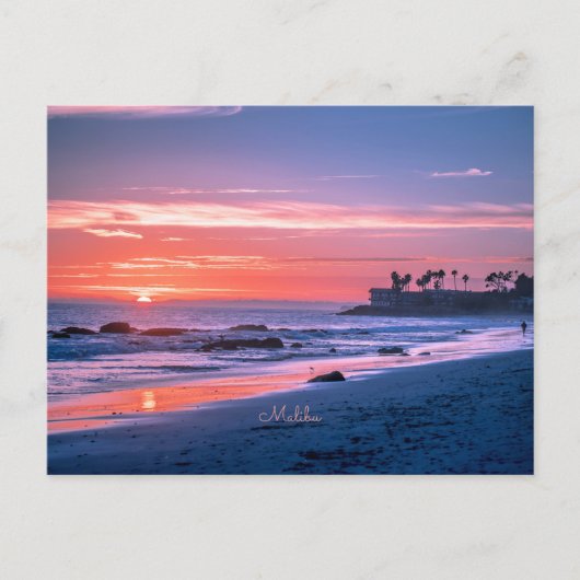 Malibu, CA, prachtige landschapsfoto,  Briefkaart (Voorkant)