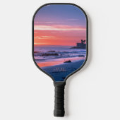 Malibu, CA schilderachtige foto Pickleball Paddle (Achterkant)