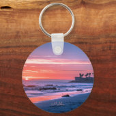 Malibu, CA schilderachtige foto Sleutelhanger (Voorkant)