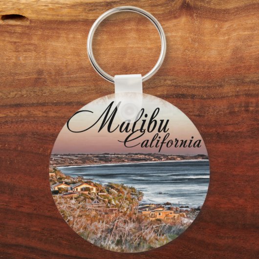 Malibu CA Sleutelhanger (Voorkant)