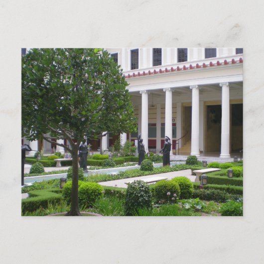 Malibu California Art Villa Briefkaart (Voorkant)