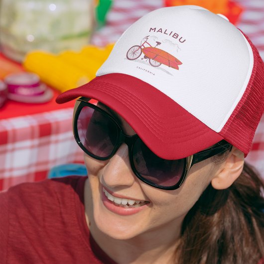 Malibu California  Beach SurfingSurf Trucker Pet