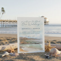 Malibu | California Beach Waterverf Wedding