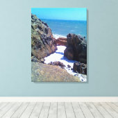 Malibu California Canvas Afdruk (Insitu (Houten vloer))