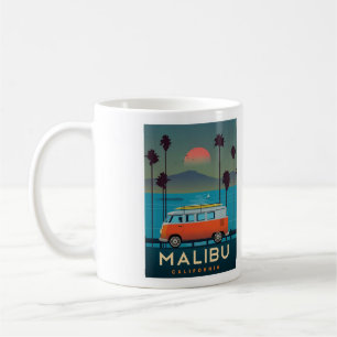 Malibu California Coffee Mok