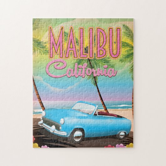 Malibu California Legpuzzel (Verticaal)