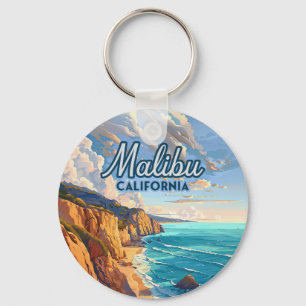 Malibu California Los Angeles El Matador Beach Sleutelhanger