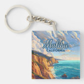 Malibu California Los Angeles El Matador Beach Sleutelhanger (Voorkant)