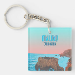 Malibu California Matador Beach Vintage Sleutelhanger