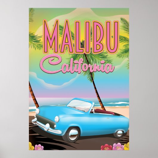 Malibu California Poster (Voorkant)