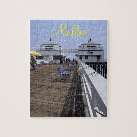 Malibu California Puzzle Legpuzzel (Verticaal)