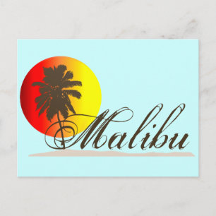 Malibu California Souvenir Briefkaart