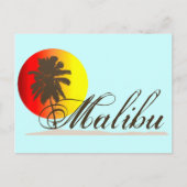 Malibu California Souvenir Briefkaart (Voorkant)