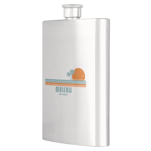Malibu California Sun Palm Trees Flacon (Links)