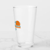 Malibu California Sun Palm Trees Glas (Links)