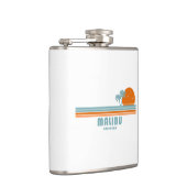 Malibu California Sun Palm Trees Heupfles (Rechts)