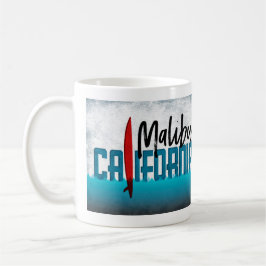 Malibu California Surfboard Surfing Koffiemok