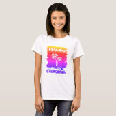 Malibu California T-Shirt (Voorkant volledig)