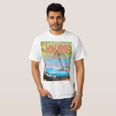 Malibu California T-shirt (Voorkant volledig)
